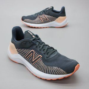 New Balance Ladies 10.5 B Ventr V1 Thunder Gray/Peach Running Sneakers WVTRCB1